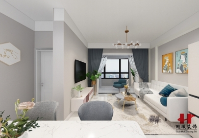 80平 儀式感滿滿的美式輕奢精致小窩【高鐵花園】