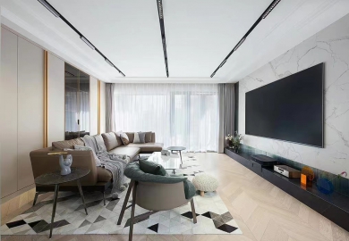 150平現(xiàn)代輕奢風